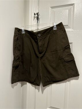 Liz Claiborne Olive Green Utility Skirt